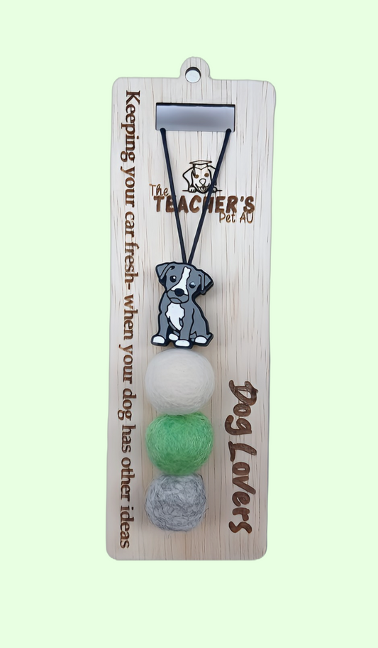 Reusable Car Air Fresheners- Dog Themed