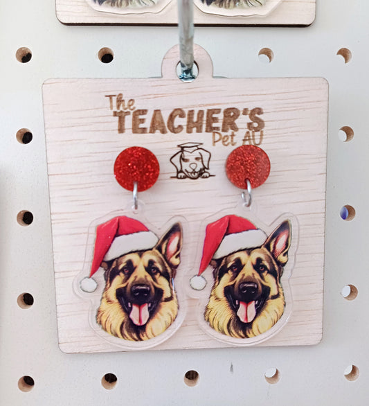 Earrings- CHRSTMAS DOG BREEDS