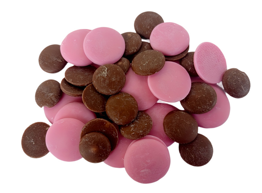 CHOC STRAWBERRY YOGHURT DROPS