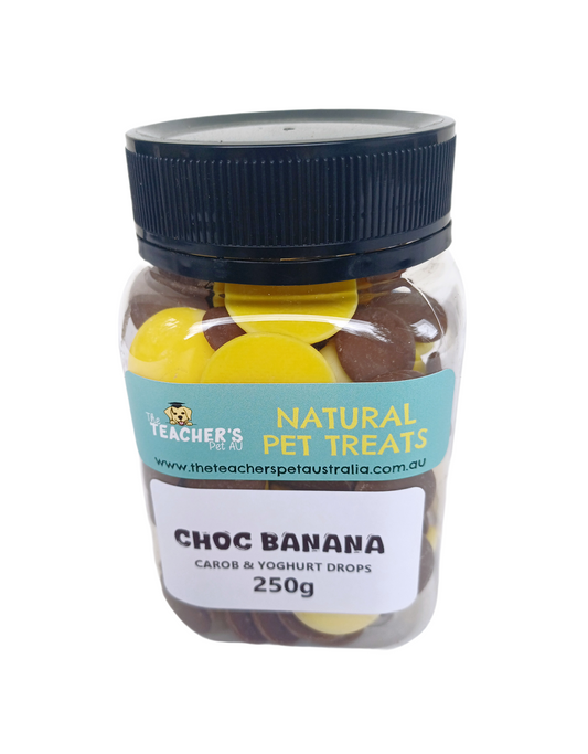 CHOC BANANA YOGHURT DROPS