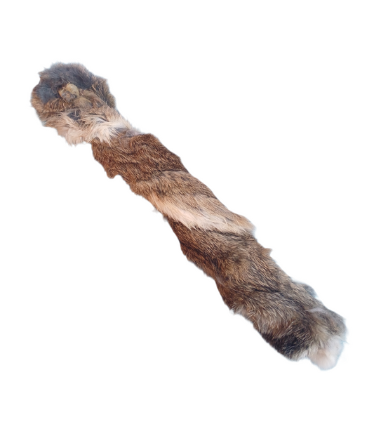 Rabbit Skin Twists with Fur