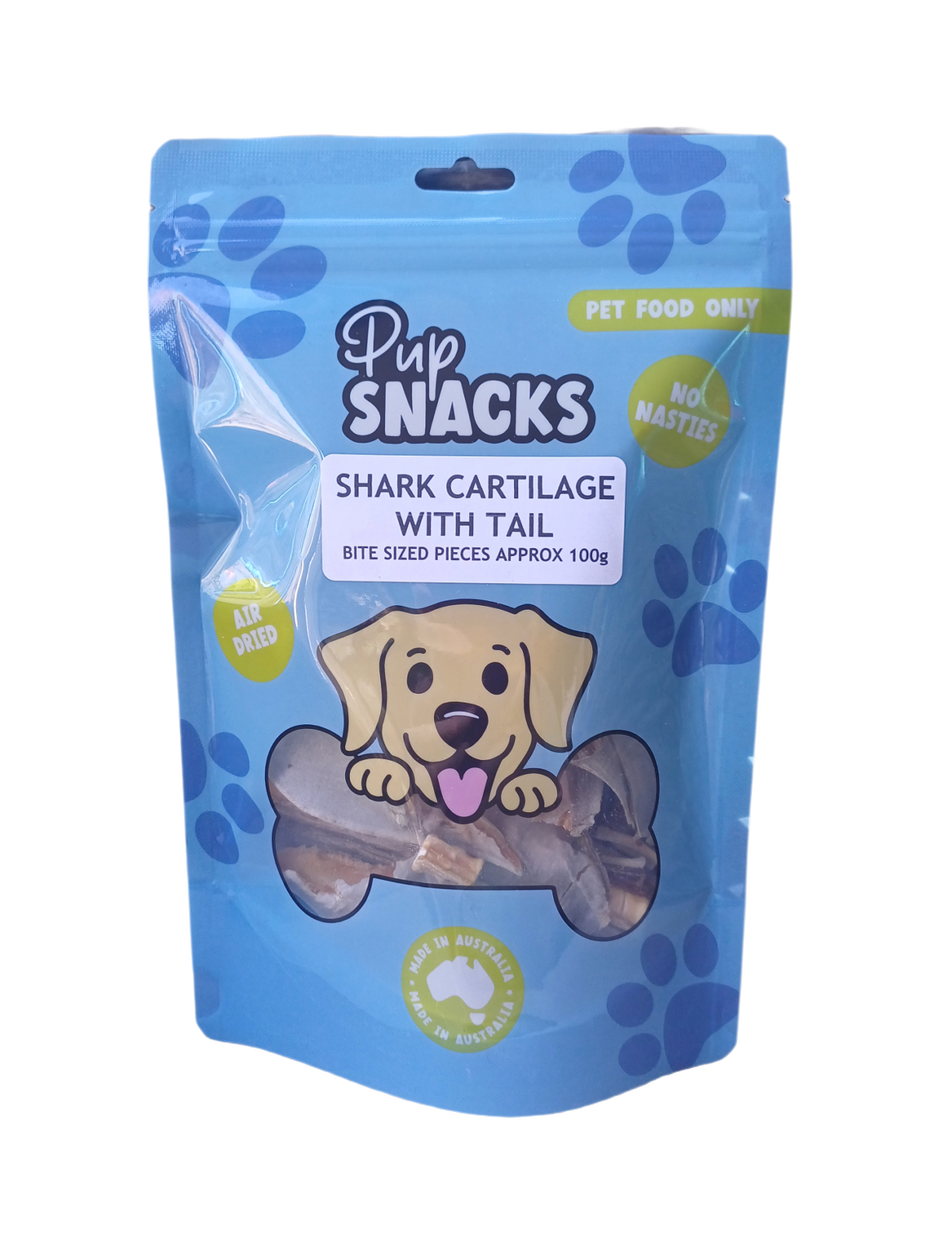 SHARK CARTILAGE WITH TAIL- Bite sized pieces